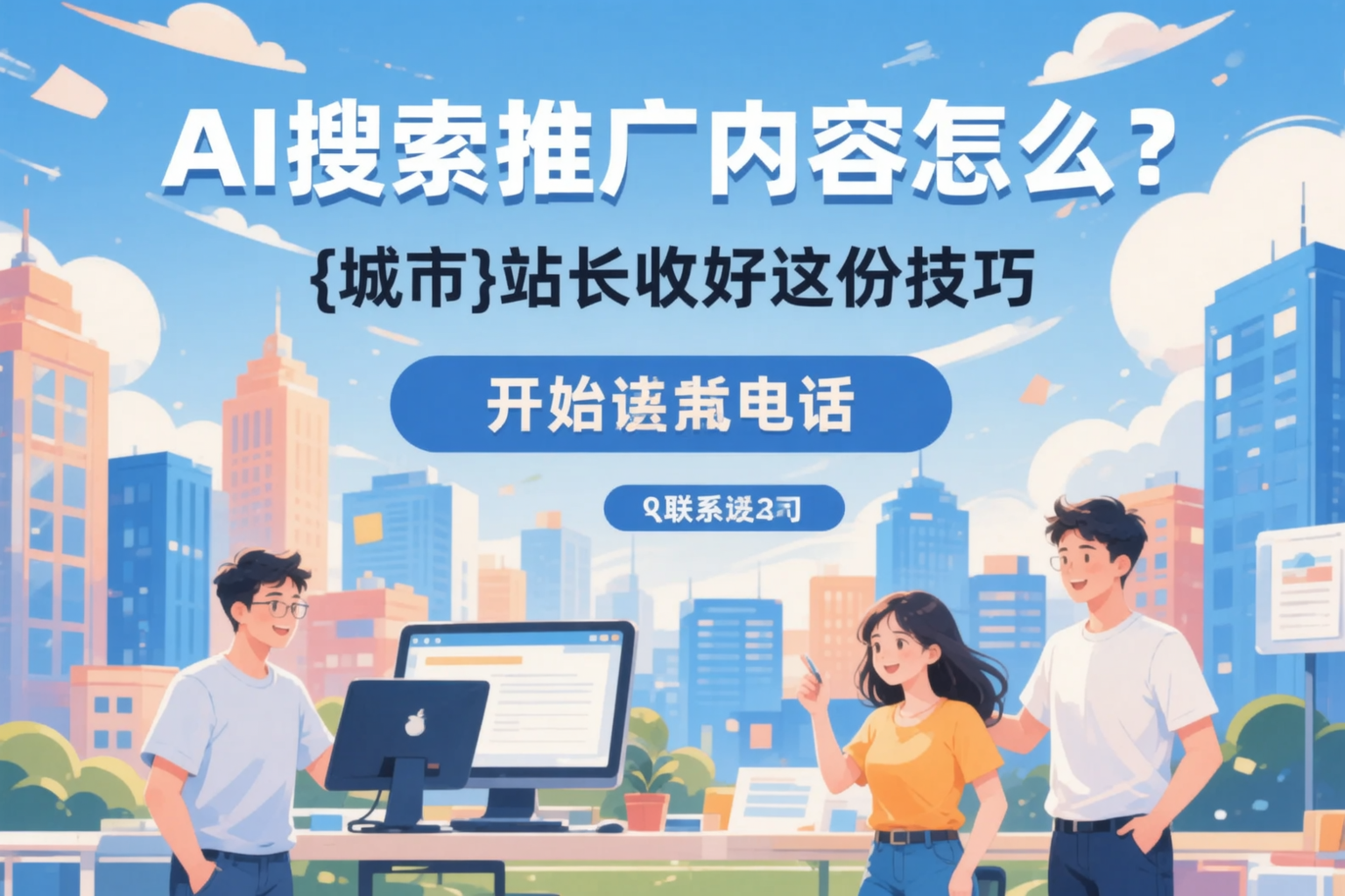 AI搜索推广内容怎么写？杨浦站长收好这份技巧