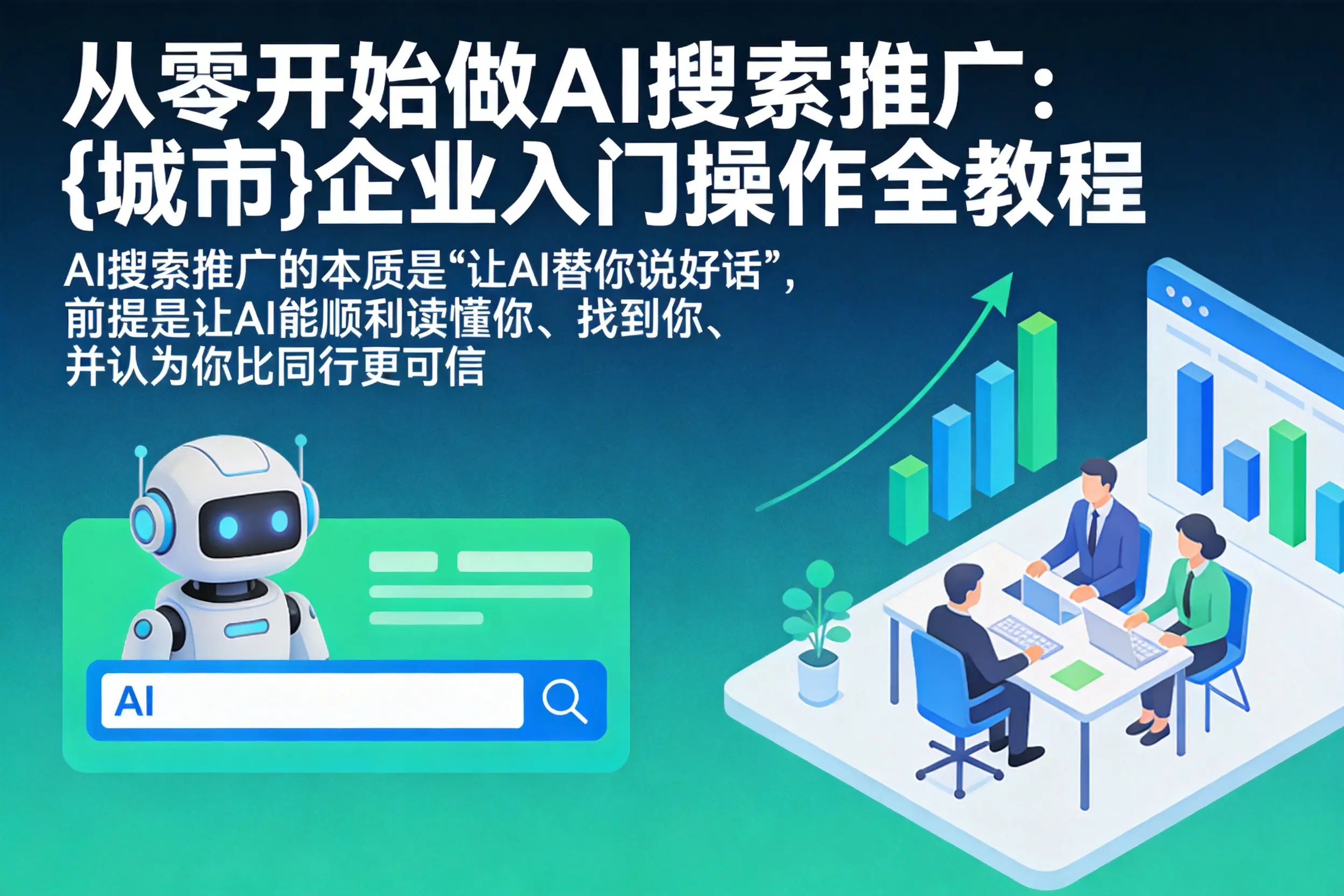 从零开始做AI搜索推广：杨浦企业入门操作全教程
